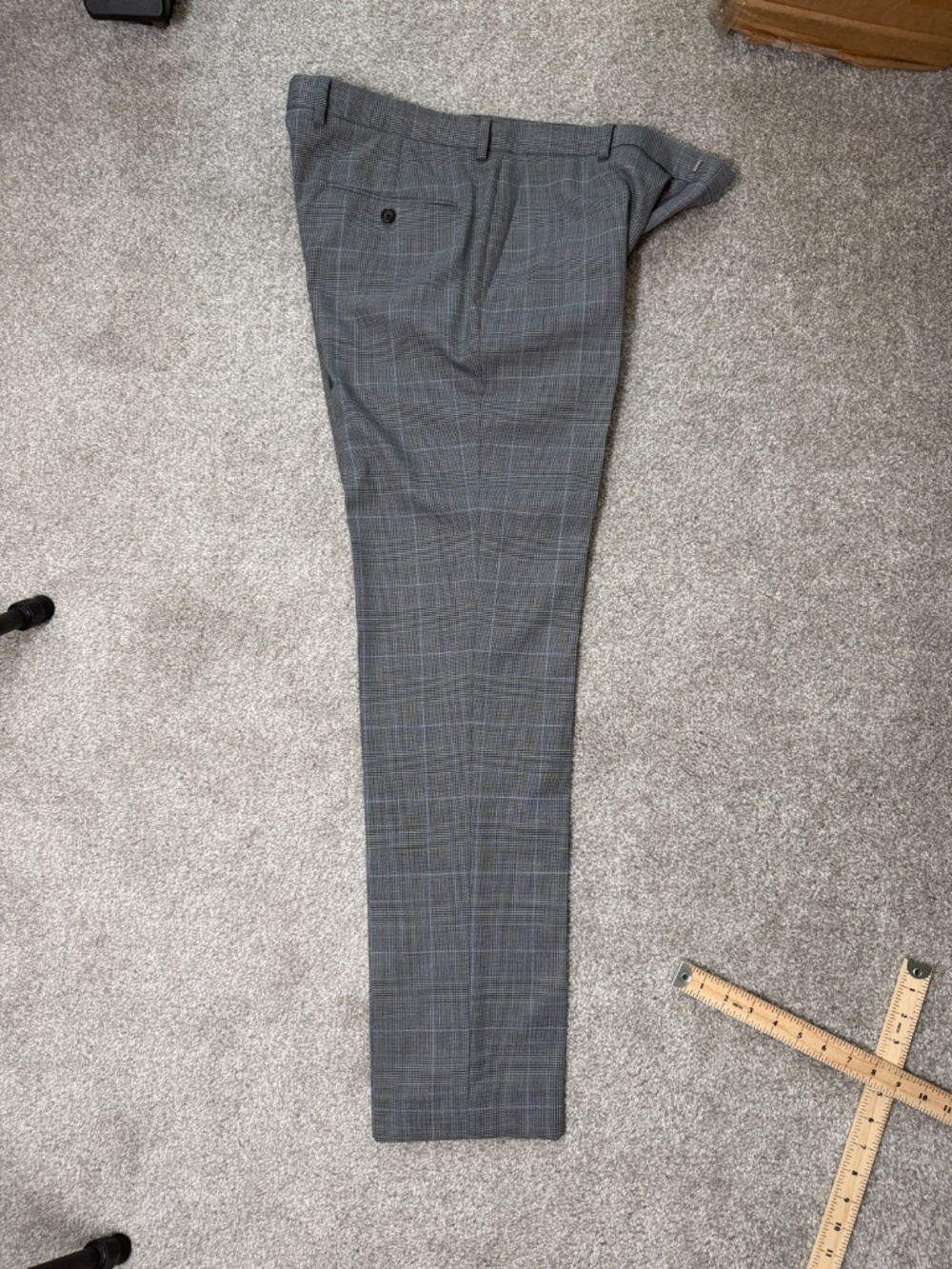 J Crew Ludlow Slim Glen Plaid Grey Dress Pants 31x32 EUC - Picture 14 of 14
